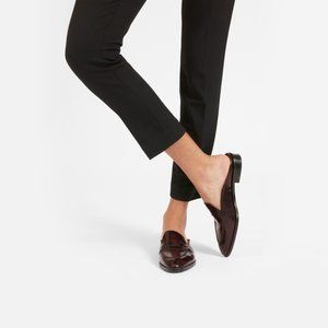 Everlane Burgundy Mules